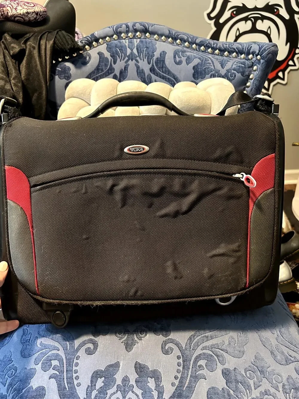 Very Rare! Ducati x Tumi Structured Messenger Bag